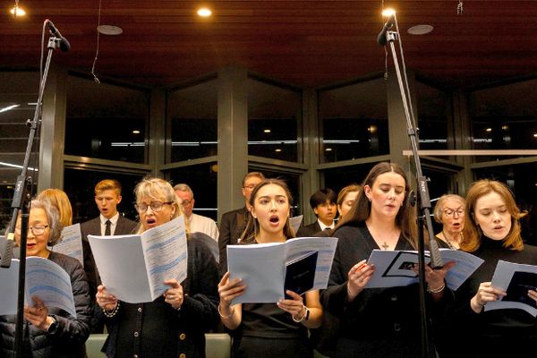 Choral Festival stamp